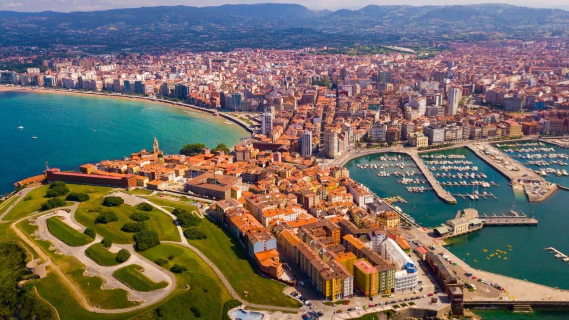 El Mirador Del Centro Gijón Exterior foto